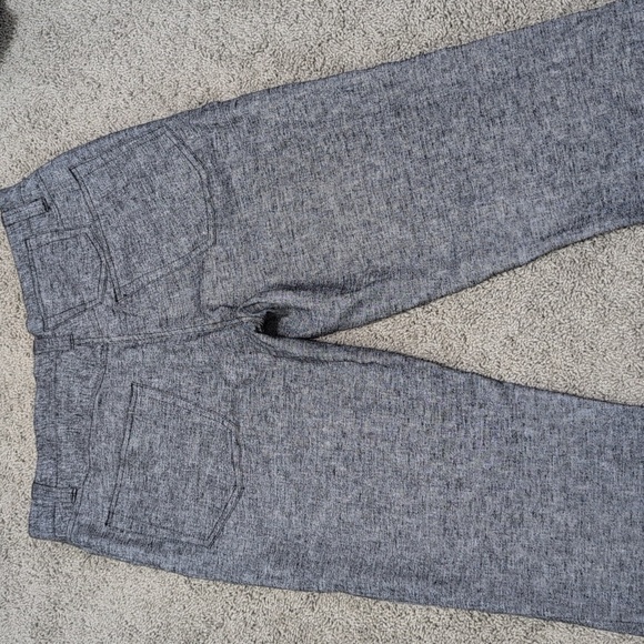 Peachoo + Krejberg Linen Blend Gray Gender Neutral Pants size EUR 40 - Picture 16 of 16
